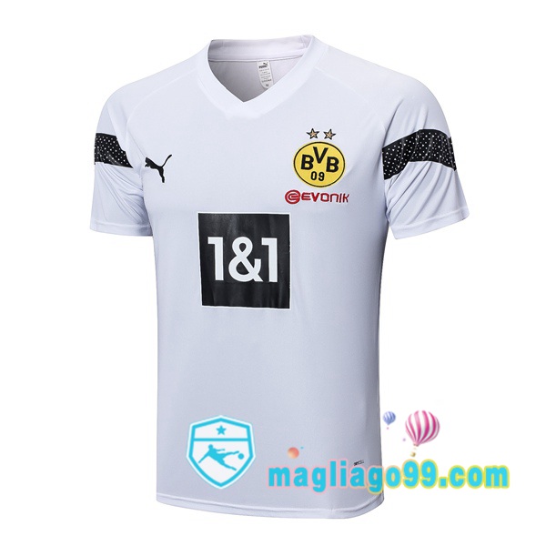 Magliago - Passione Maglie Thai Affidabili Basso Costo Online Shop | Tuta Maglie Allenamento Dortmund BVB Bianco 2023/2024