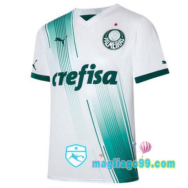 Magliago - Passione Maglie Thai Affidabili Basso Costo Online Shop | Maglia Palmeiras Seconda Bianco 2023/2024