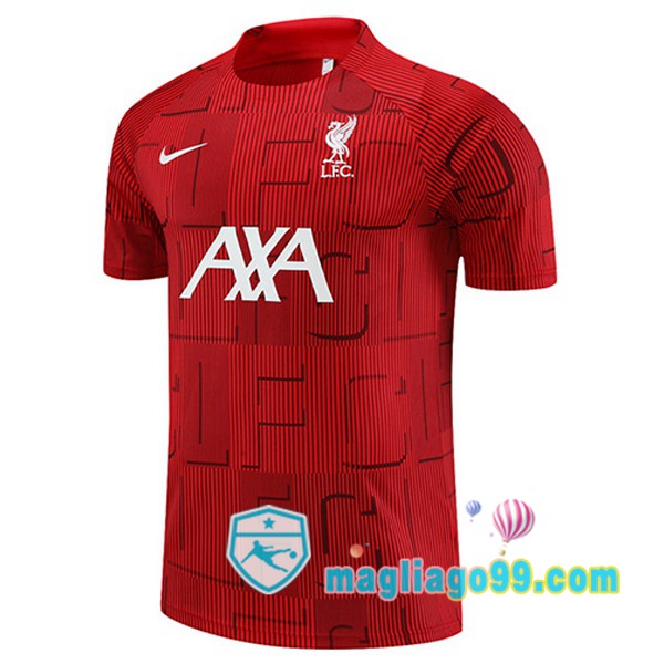 Magliago - Passione Maglie Thai Affidabili Basso Costo Online Shop | Tuta Maglie Allenamento FC Liverpool Rosso 2023/2024