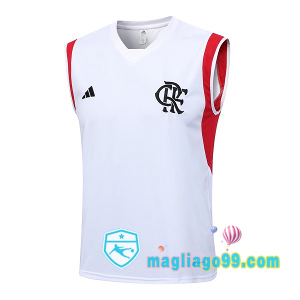 Magliago - Passione Maglie Thai Affidabili Basso Costo Online Shop | Gilet Calcio Flamengo Bianco 2023/2024