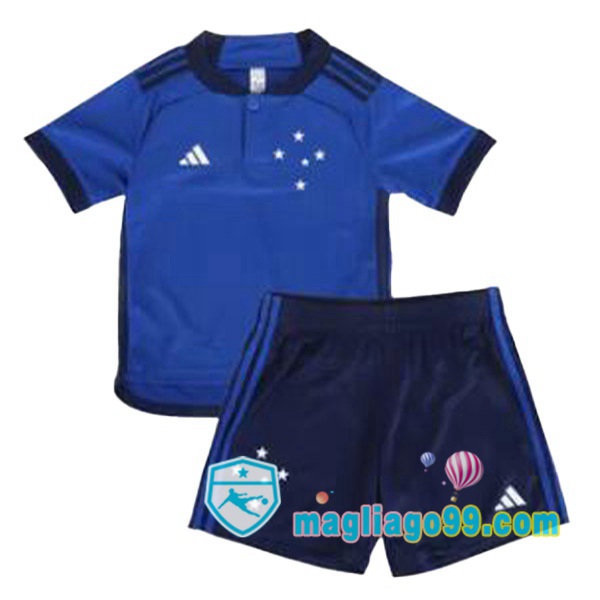 Magliago - Passione Maglie Thai Affidabili Basso Costo Online Shop | Maglia Cruzeiro EC Bambino Prima Blu 2023/2024