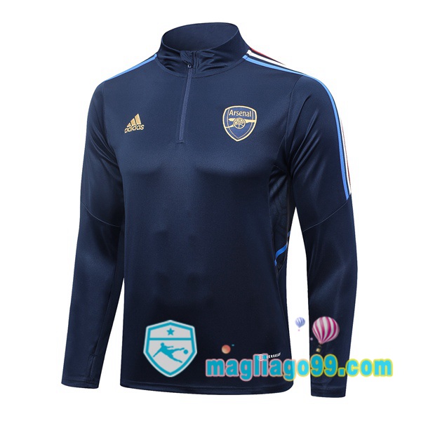 Magliago - Passione Maglie Thai Affidabili Basso Costo Online Shop | Felpe Allenamento Arsenal Blu Royal 2023/2024