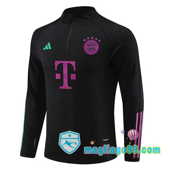Magliago - Passione Maglie Thai Affidabili Basso Costo Online Shop | Felpe Allenamento Bayern Monaco Nero 2023/2024