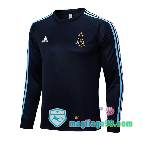Magliago - Passione Maglie Thai Affidabili Basso Costo Online Shop | Felpe Allenamento Argentina Blu Royal 2023/2024