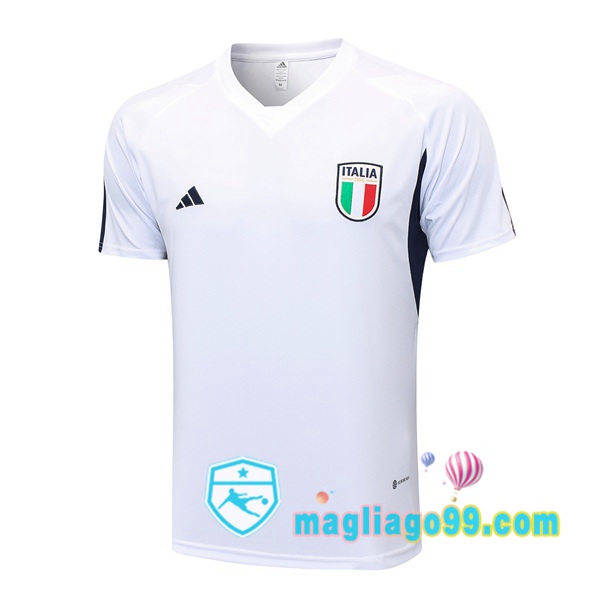 Magliago - Passione Maglie Thai Affidabili Basso Costo Online Shop | Tuta Maglie Allenamento Italia Bianco 2023/2024