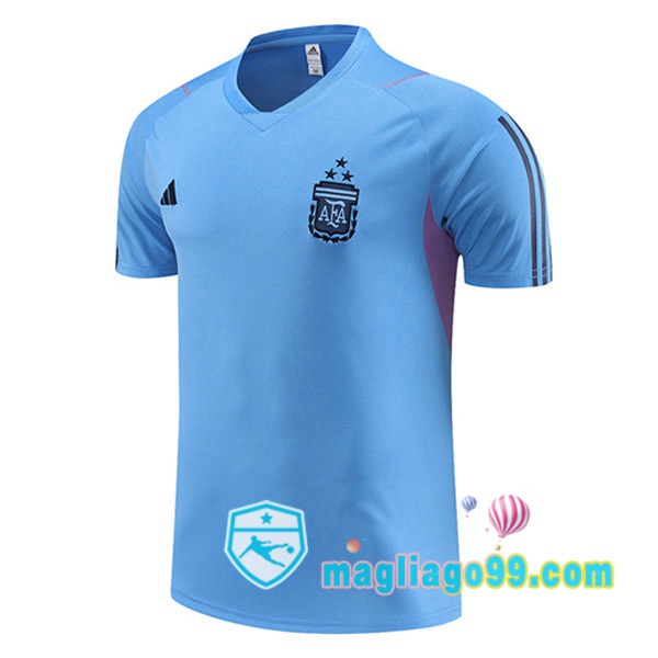 Magliago - Passione Maglie Thai Affidabili Basso Costo Online Shop | Tuta Maglie Allenamento Argentina Blu 2023/2024