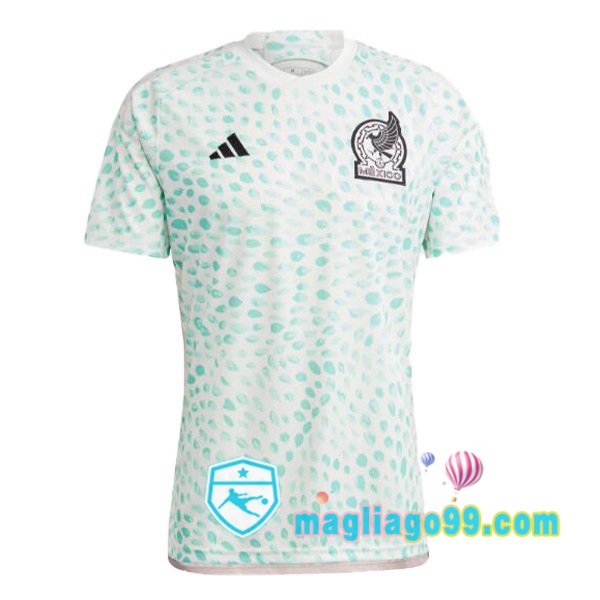 Magliago - Passione Maglie Thai Affidabili Basso Costo Online Shop | Nazionale Maglia Calcio Messico Donna Seconda Bianco Verde 2023/2024