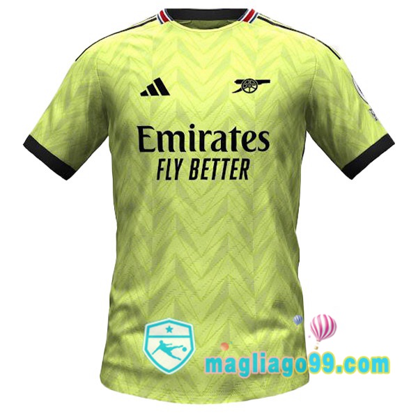 Magliago - Passione Maglie Thai Affidabili Basso Costo Online Shop | Maglia Arsenal Seconda Verde Versione Trapelata 2023/2024