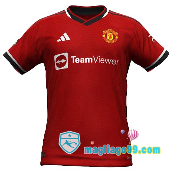 Magliago - Passione Maglie Thai Affidabili Basso Costo Online Shop | Maglia Manchester United Prima Rosso Versione Trapelata 2023/2024