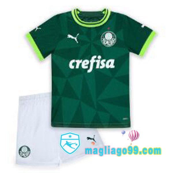 Magliago - Passione Maglie Thai Affidabili Basso Costo Online Shop | Maglia Palmeiras Bambino Prima Verde 2023/2024