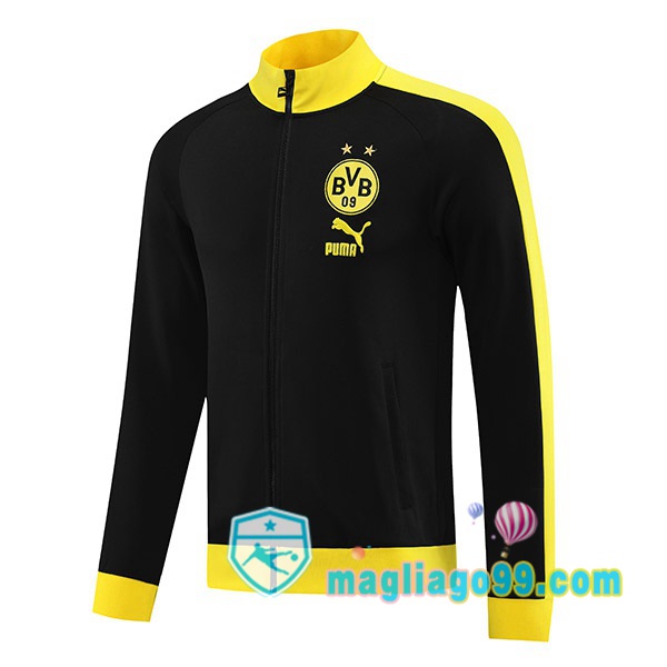 Magliago - Passione Maglie Thai Affidabili Basso Costo Online Shop | Giacca Da Allenamento Dortmund BVB Nero 2023/2024