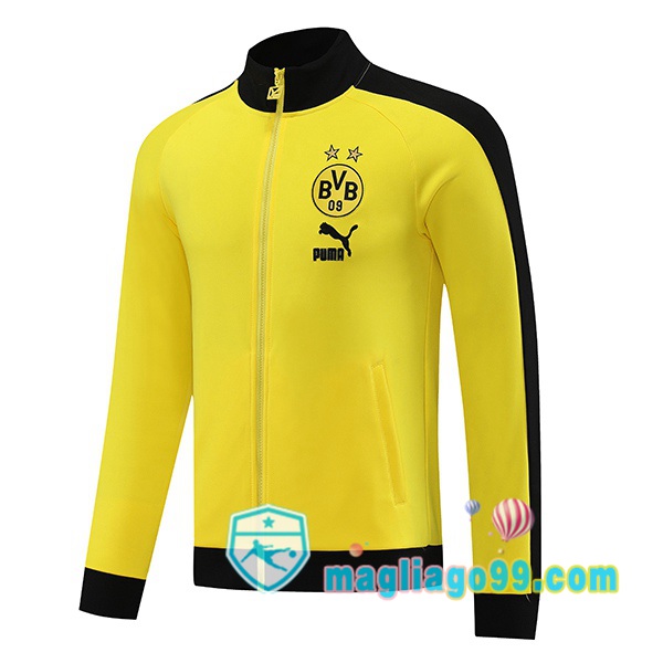 Magliago - Passione Maglie Thai Affidabili Basso Costo Online Shop | Giacca Da Allenamento Dortmund BVB Giallo 2023/2024