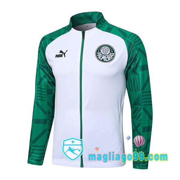 Magliago - Passione Maglie Thai Affidabili Basso Costo Online Shop | Giacca Da Allenamento Palmeiras Bianco 2023/2024