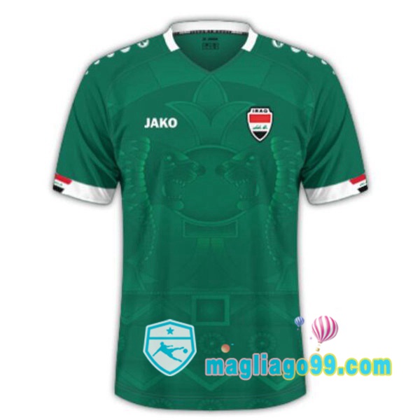 Magliago - Passione Maglie Thai Affidabili Basso Costo Online Shop | Nazionale Maglia Calcio Iraq Prima Verde 2023/2024