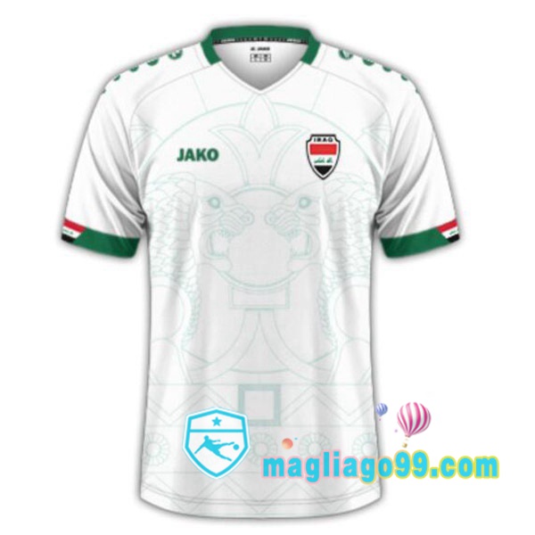 Magliago - Passione Maglie Thai Affidabili Basso Costo Online Shop | Nazionale Maglia Calcio Iraq Seconda Bianco 2023/2024