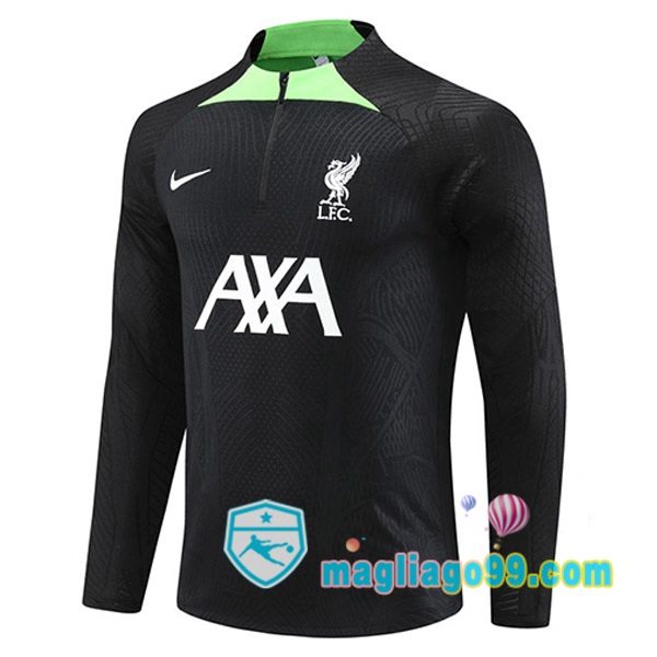 Magliago - Passione Maglie Thai Affidabili Basso Costo Online Shop | Felpe Allenamento FC Liverpool Nero 2023/2024