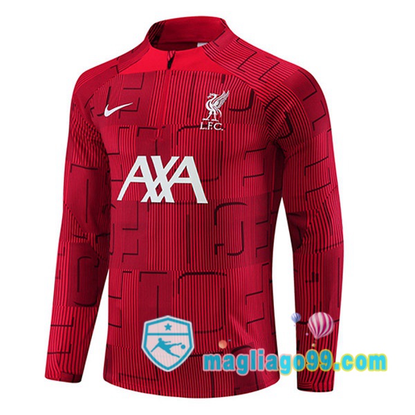 Magliago - Passione Maglie Thai Affidabili Basso Costo Online Shop | Felpe Allenamento FC Liverpool Rosso 2023/2024