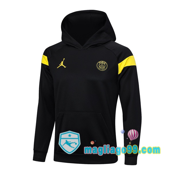 Magliago - Passione Maglie Thai Affidabili Basso Costo Online Shop | Felpa Con Cappuccio JORDAN Paris PSG Nero 2023/2024