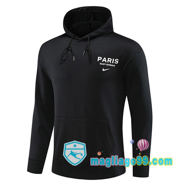 Magliago - Passione Maglie Thai Affidabili Basso Costo Online Shop | Felpa Con Cappuccio Paris PSG Nero 2023/2024