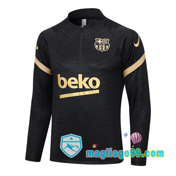 Magliago - Passione Maglie Thai Affidabili Basso Costo Online Shop | Felpe Allenamento FC Barcellona Nero 2023/2024