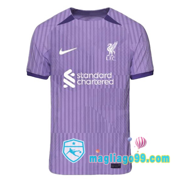 Magliago - Passione Maglie Thai Affidabili Basso Costo Online Shop | Maglia FC Liverpool Terza Porpora Versione Trapelata 2023/2024
