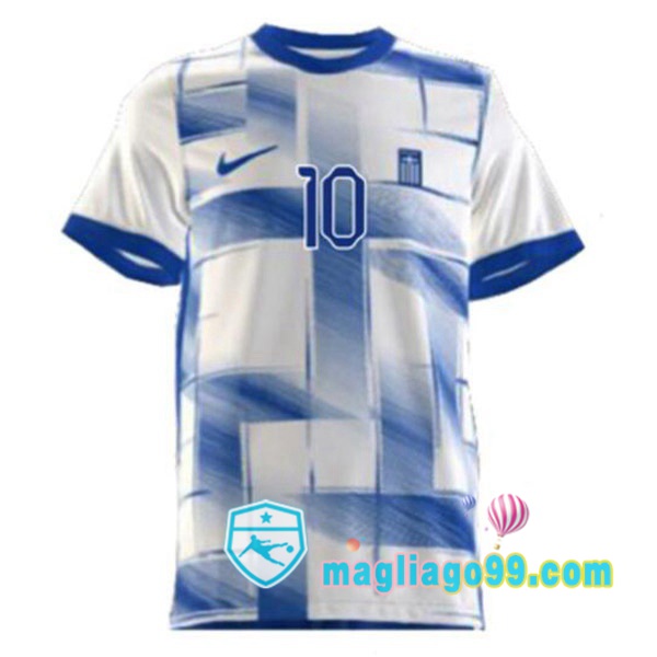 Magliago - Passione Maglie Thai Affidabili Basso Costo Online Shop | Nazionale Maglia Calcio Grecia Prima Blu Bianco 2023/2024