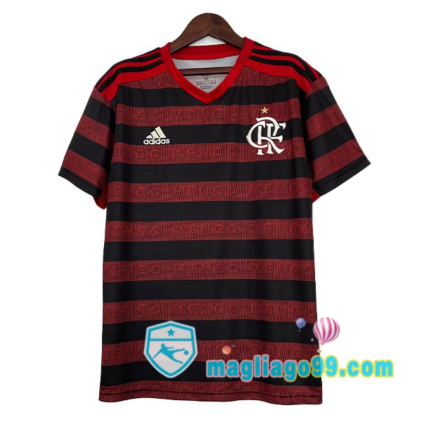 Magliago - Passione Maglie Thai Affidabili Basso Costo Online Shop | Maglia Storica Flamengo Retro Prima Rosso Nero 2019-2020