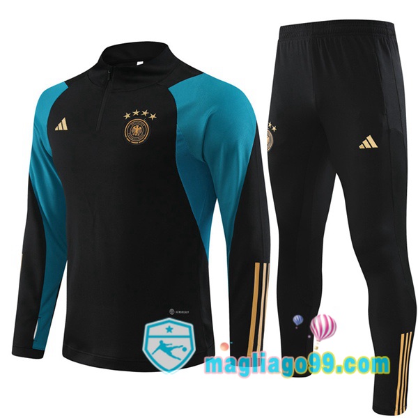 Magliago - Passione Maglie Thai Affidabili Basso Costo Online Shop | Tuta da Allenamento Germania Nero 2023/2024