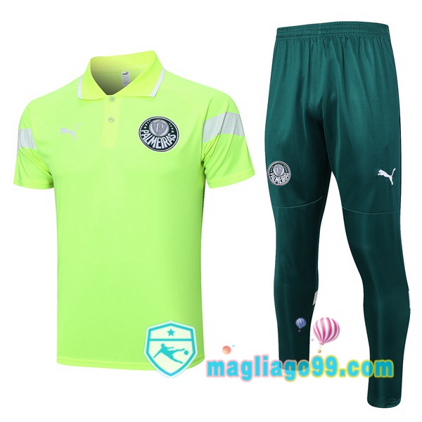 Magliago - Passione Maglie Thai Affidabili Basso Costo Online Shop | Palmeiras Polo Maglia Uomo + Pantaloni Verde 2023/2024