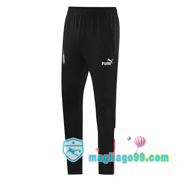 Magliago - Passione Maglie Thai Affidabili Basso Costo Online Shop | Pantaloni Da Allenamento AC Milan Nero 2023/2024