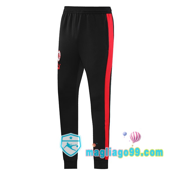 Magliago - Passione Maglie Thai Affidabili Basso Costo Online Shop | Pantaloni Da Allenamento AC Milan Nero 2023/2024