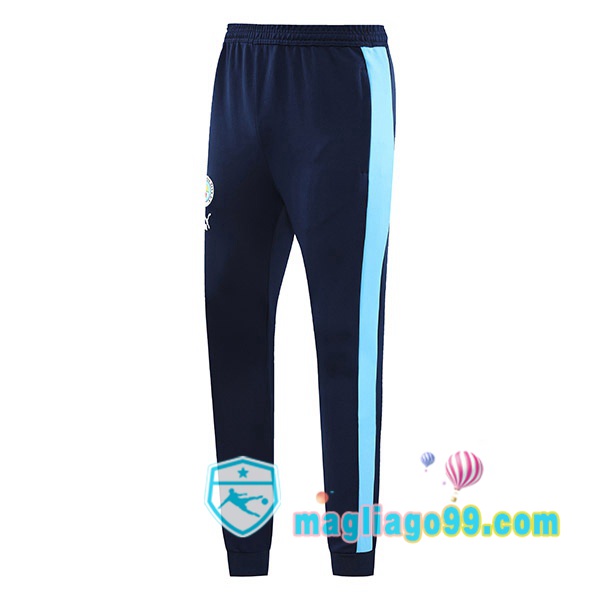Magliago - Passione Maglie Thai Affidabili Basso Costo Online Shop | Pantaloni Da Allenamento Manchester City Blu 2023/2024