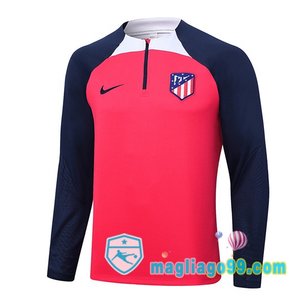 Magliago - Passione Maglie Thai Affidabili Basso Costo Online Shop | Felpe Allenamento Atletico Madrid Rosso 2023/2024