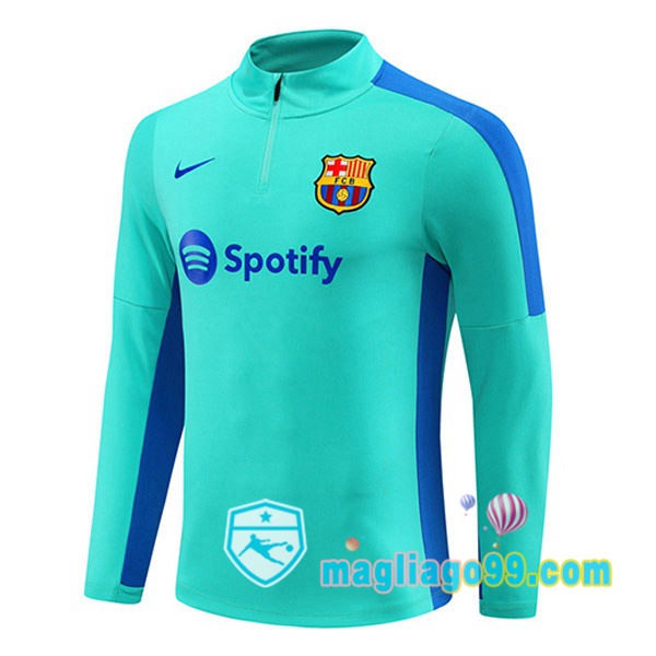 Magliago - Passione Maglie Thai Affidabili Basso Costo Online Shop | Felpe Allenamento FC Barcellona Ciano 2023/2024