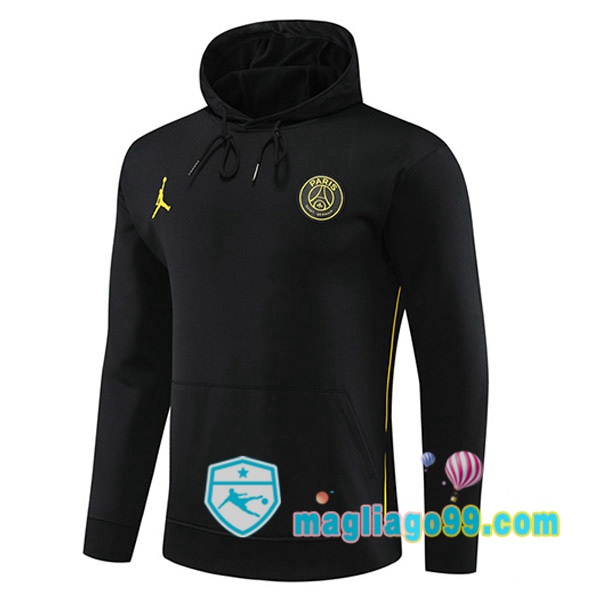 Magliago - Passione Maglie Thai Affidabili Basso Costo Online Shop | Felpa Con Cappuccio JORDAN Paris PSG Nero 2023/2024