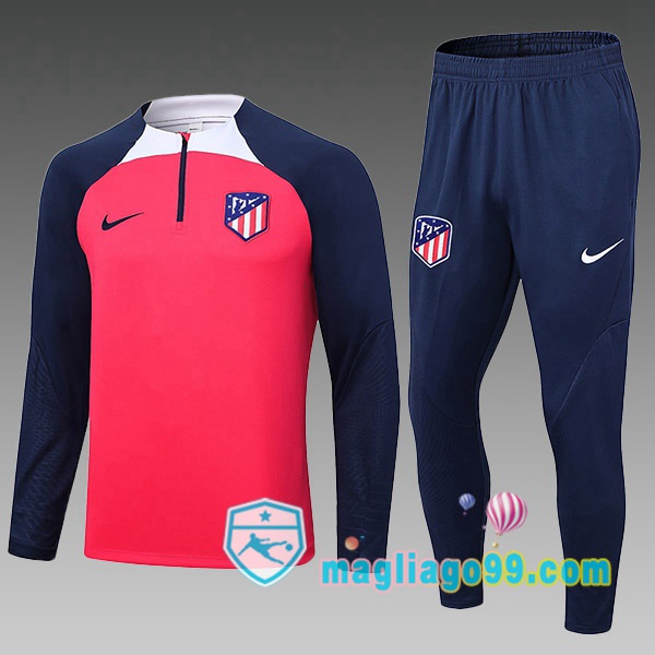 Magliago - Passione Maglie Thai Affidabili Basso Costo Online Shop | Tuta da Allenamento Atletico Madrid Bambino Rosso 2023/2024