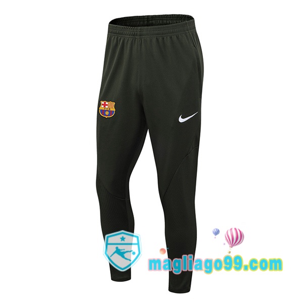 Magliago - Passione Maglie Thai Affidabili Basso Costo Online Shop | Pantaloni Da Allenamento FC Barcellona Verde 2023/2024