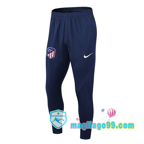 Magliago - Passione Maglie Thai Affidabili Basso Costo Online Shop | Pantaloni Da Allenamento Atletico Madrid Blu 2023/2024