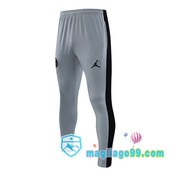 Magliago - Passione Maglie Thai Affidabili Basso Costo Online Shop | Pantaloni Da Allenamento JORDAN Paris PSG Grigio 2023/2024