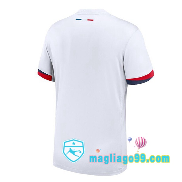 Maglia Paris PSG Seconda Bianco 2024/2025