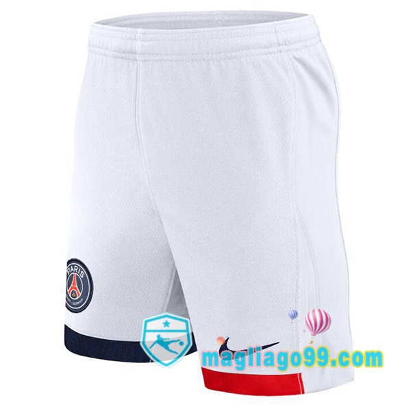 Maglia Paris PSG Seconda Bianco 2024/2025