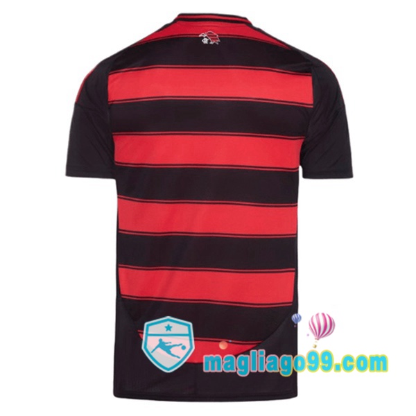 Maglia Flamengo Prima Rosso Nero 2025/2026