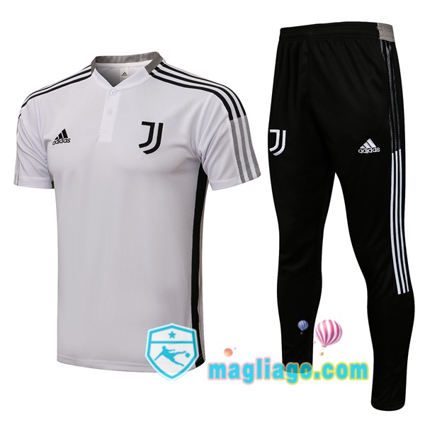 Magliago - Passione Maglie Thai Affidabili Basso Costo Online Shop | Juventus + Polo Maglia Uomo + Pantaloni Bianco 2021/2022