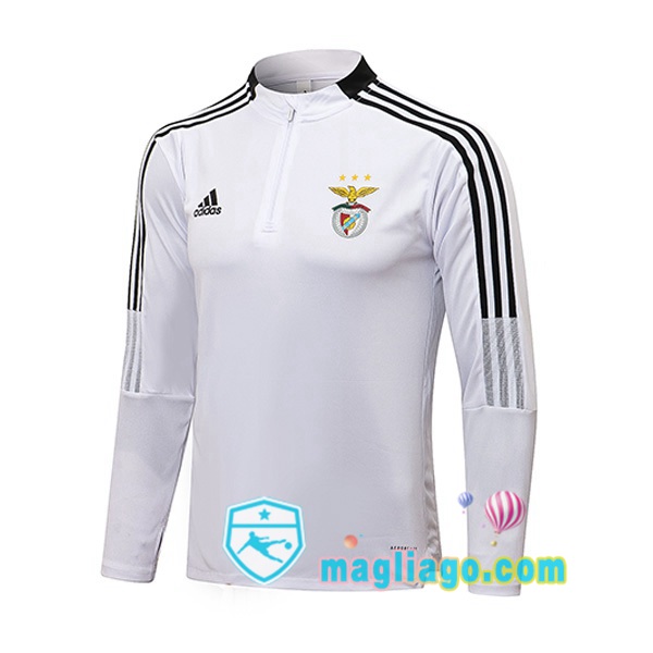 Magliago - Passione Maglie Thai Affidabili Basso Costo Online Shop | Felpe Allenamento S.L Benfica Bianco 2021/2022