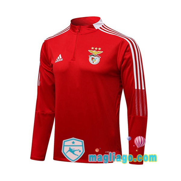 Magliago - Passione Maglie Thai Affidabili Basso Costo Online Shop | Felpe Allenamento S.L Benfica Rosso 2021/2022