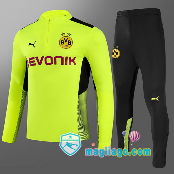 Magliago - Passione Maglie Thai Affidabili Basso Costo Online Shop | Tuta da Allenamento Dortmund BVB Bambino Verde 2021/2022