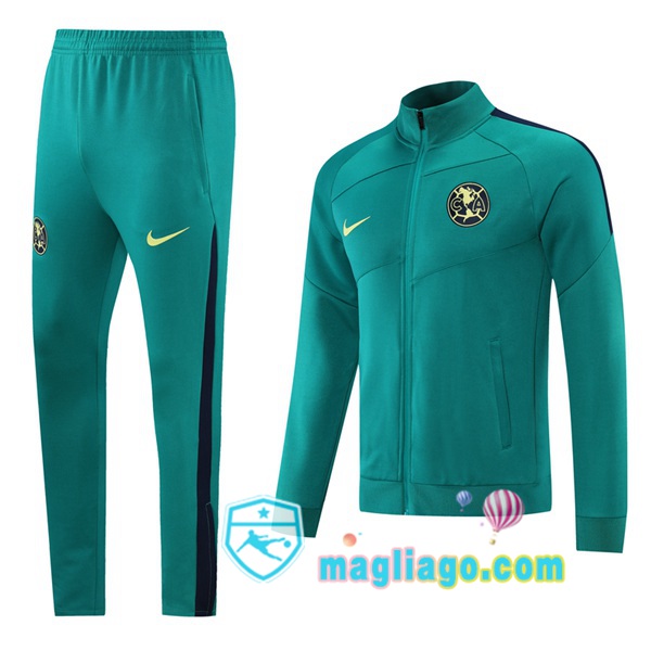 Magliago - Passione Maglie Thai Affidabili Basso Costo Online Shop | Giacca Da Allenamento Club America Verde 2021/2022
