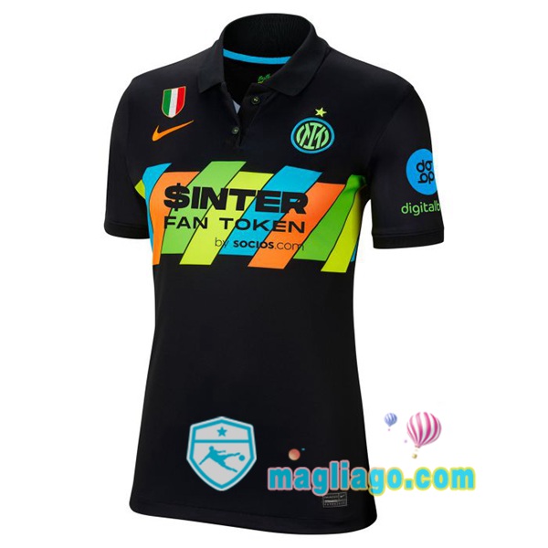 Magliago - Passione Maglie Thai Affidabili Basso Costo Online Shop | Maglia Inter Milan Donna Terza 2021/2022