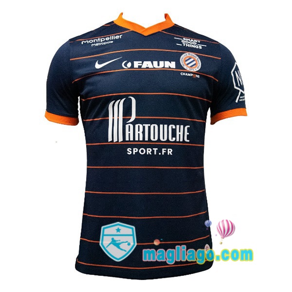 Magliago - Passione Maglie Thai Affidabili Basso Costo Online Shop | Maglia Montpellier HSC Prima 2021/2022