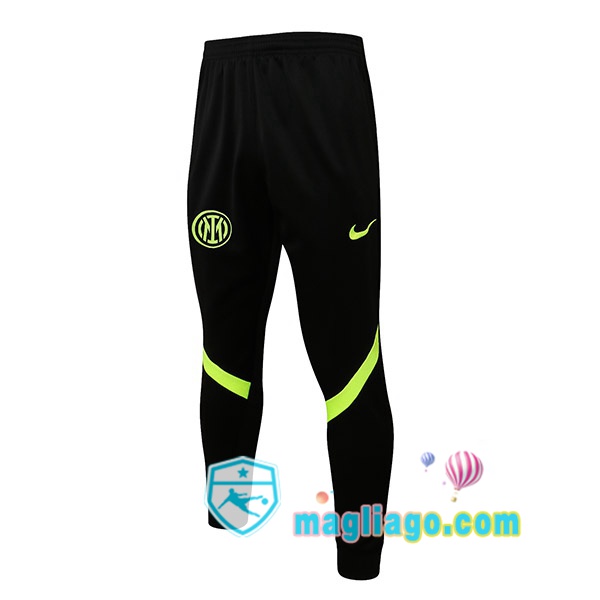 Magliago - Passione Maglie Thai Affidabili Basso Costo Online Shop | Pantaloni Da Allenamento Inter Milan Nero 2021/2022